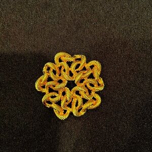 Gold Brooch